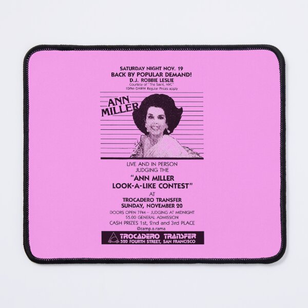 Item preview, Ann Miller designed and sold by Camp-o-rama.
