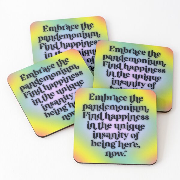 Item preview, Embrace The Pandemonium | The Good Place designed and sold by Stardust Sky Designs.