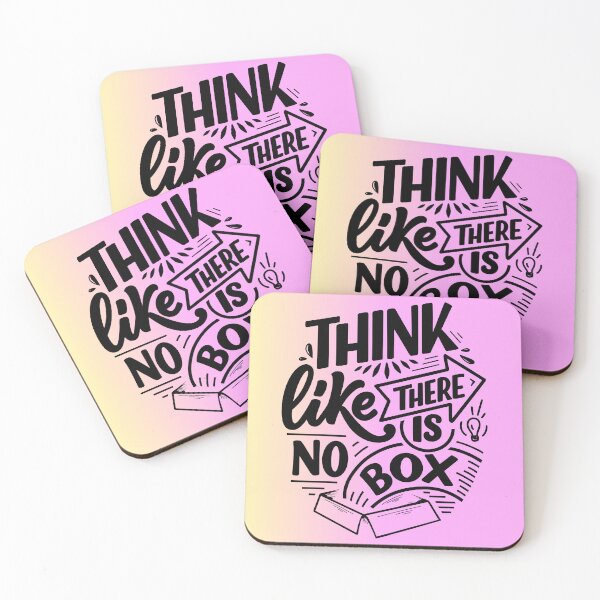 Item preview, Think like there is no box designed and sold by dollartrillz.
