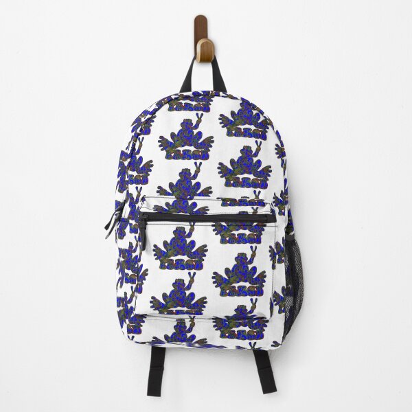 Item preview, Dark Blue Peace Frog with Peace Signs designed and sold by natnat7w.