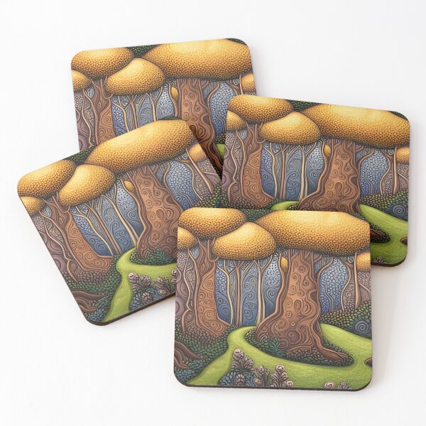 Item preview, Folk Forest  designed and sold by EpicFoxArt.