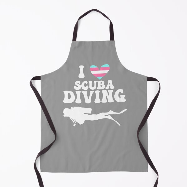 Artikelvorschau, I Heart Scuba: Trans Pride (White) entworfen und verkauft von Zia Frazier.