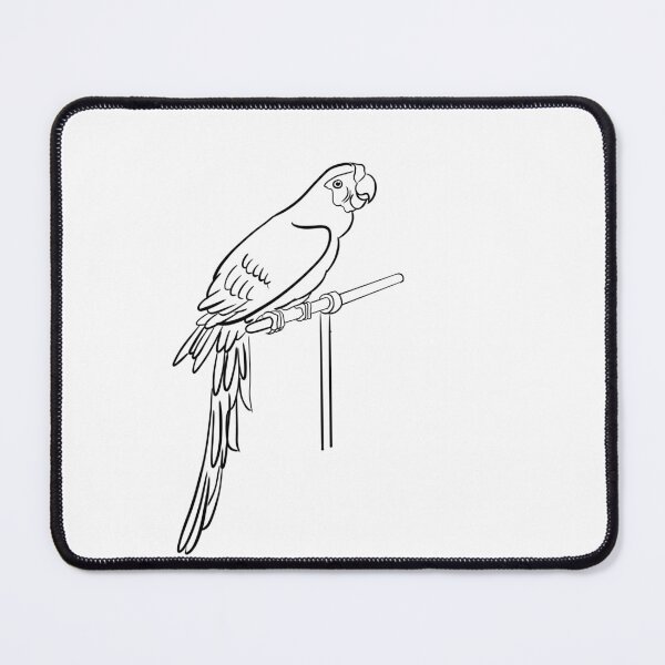 Item preview, Stick figure parrot - Welshdesigns designed and sold by welshdesigns.