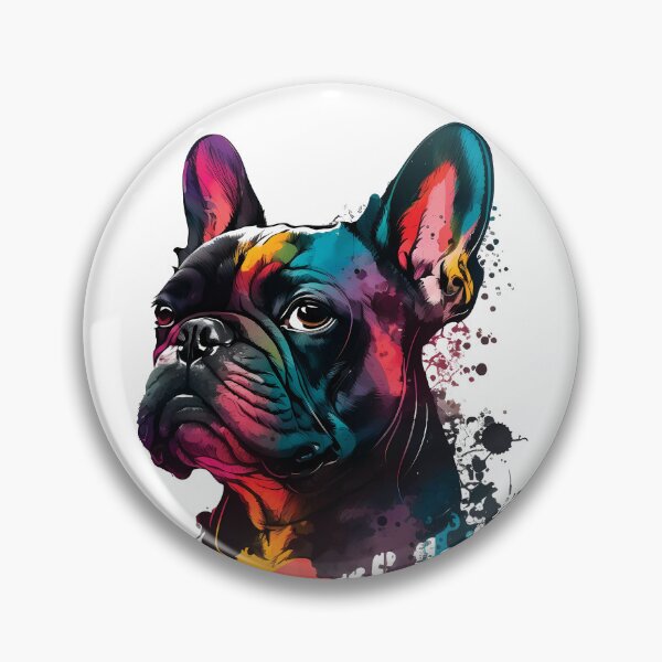 Item preview, French Bulldogs, Small and Friendly Dogs designed and sold by MVDigitalArt.
