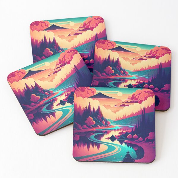 Item preview, Mountain Scene designed and sold by ArtFactoryAI.