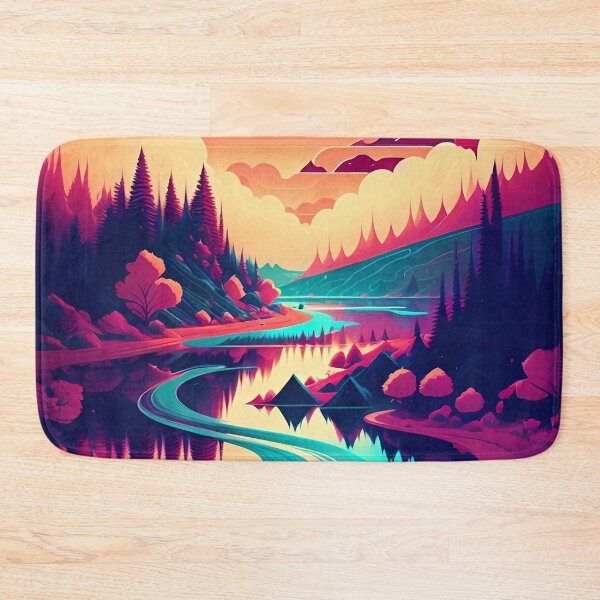Item preview, Mountain Scene designed and sold by ArtFactoryAI.