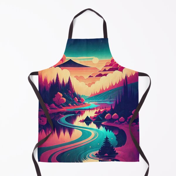 Item preview, Mountain Scene designed and sold by ArtFactoryAI.