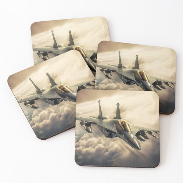 Item preview, Military Aircraft Soaring Through Clouds. designed and sold by libanmax.