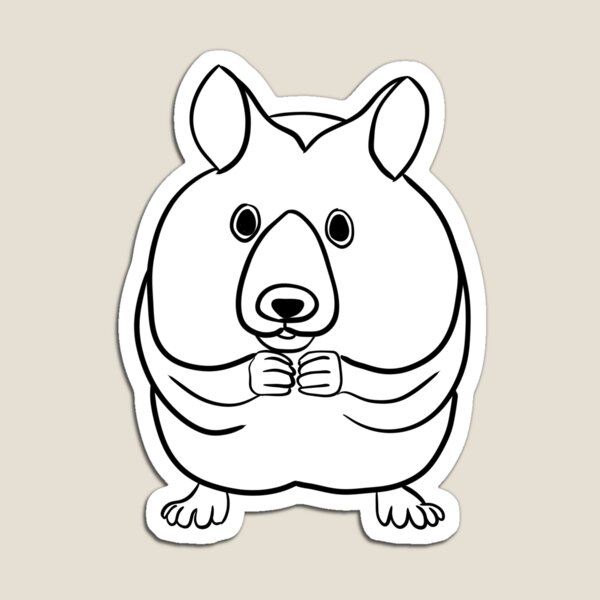 Item preview, Stick figure hamster  - Welshdesigns designed and sold by welshdesigns.