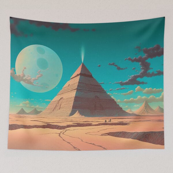 Item preview, Moons and Monoliths designed and sold by PyramidSchmear.