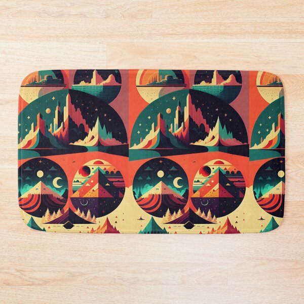 Item preview, Futuristic Landscape designed and sold by clamentine.