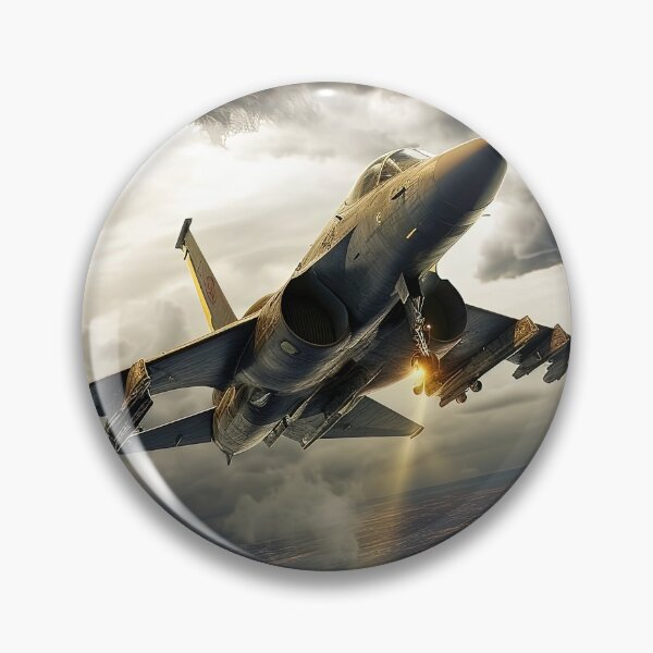Item preview, Fighter Jet Flying Through the Clouds designed and sold by libanmax.