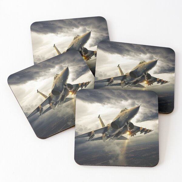 Artikelvorschau, Fighter Jet Flying Through the Clouds entworfen und verkauft von libanmax.