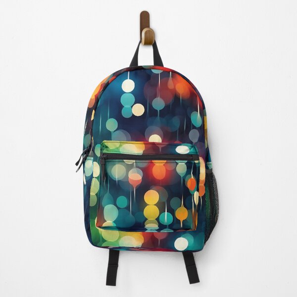 Item preview, City lights bokeh pattern designed and sold by enipra.