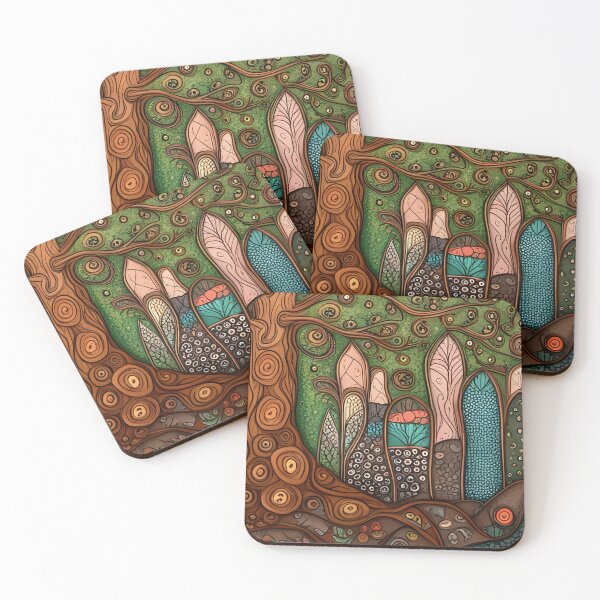Item preview, Folk Forest Worship designed and sold by EpicFoxArt.