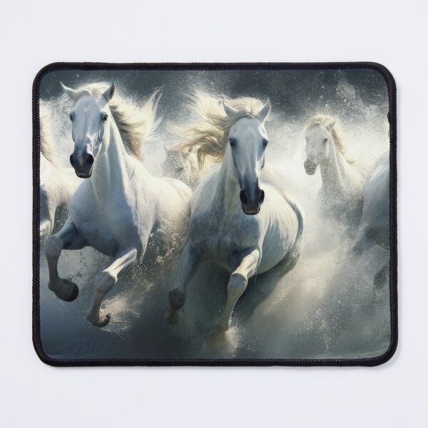 Item preview, A Group of Horses in Motion Through Water. designed and sold by libanmax.