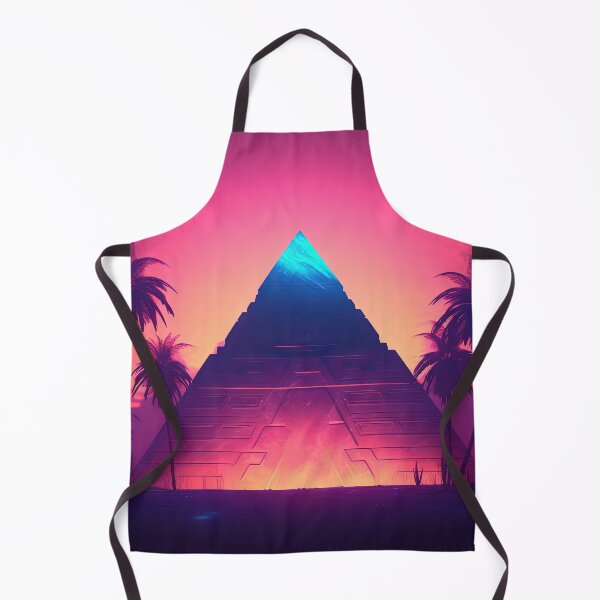 Item preview, Majestic Sands: Synthwave Pyramid Escape designed and sold by Mullet Monkey.