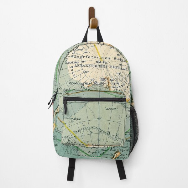 Item preview, Vintage Antarctica Map (1912) designed and sold by BravuraMedia.