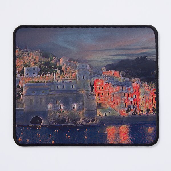Item preview, VERNAZZA AT NIGHT designed and sold by ArtbyRolleen.