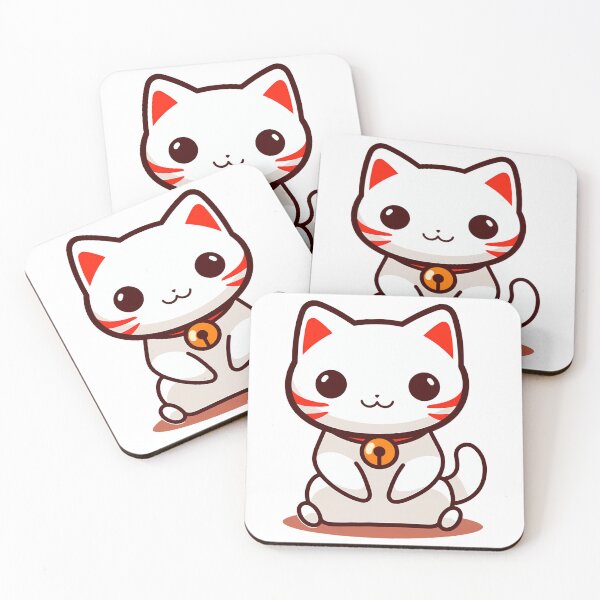 Item preview, Cute chibi Cat with Bell Collar designed and sold by Ayumi  Nakamura.