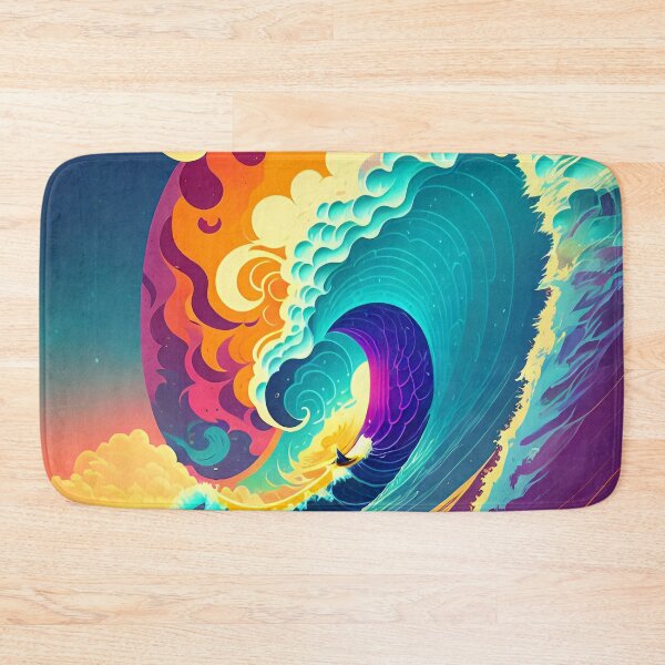 Item preview, Summer Wave designed and sold by ArtFactoryAI.