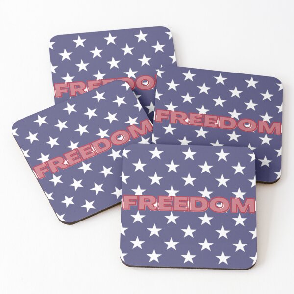 Item preview, Freedom July 4th Flag Square Red White Blue Stars designed and sold by Sunshine-Dreams.