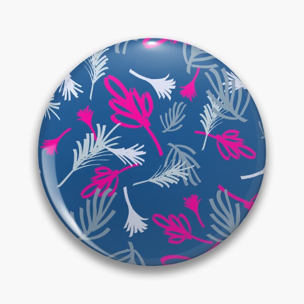 Item preview, Simple fern on blue background  designed and sold by ChMarch.