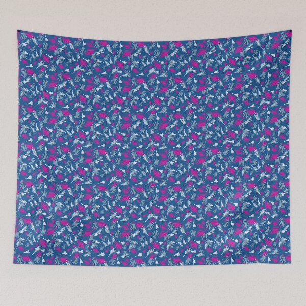 Item preview, Simple fern on blue background  designed and sold by ChMarch.