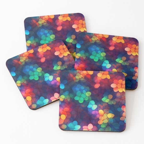 Item preview, Night city lights bokeh pattern designed and sold by enipra.