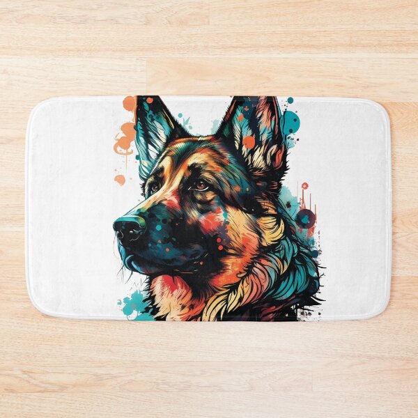 Item preview, German Shepherd, Intelligent and Protective Dogs designed and sold by MVDigitalArt.
