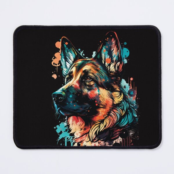 Item preview, German Shepherd, Intelligent and Protective Dogs designed and sold by MVDigitalArt.
