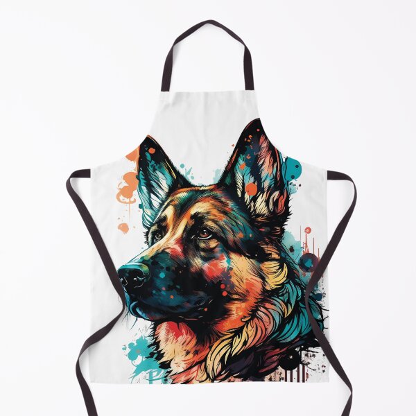 Item preview, German Shepherd, Intelligent and Protective Dogs designed and sold by MVDigitalArt.