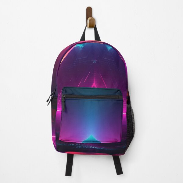 Item preview, Pyramid Sunset: Retrowave Oasis designed and sold by Mullet Monkey.