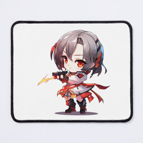 Item preview, Honkai Star Rail Chibi Jing Yuan Red designed and sold by Ayzenstickers.