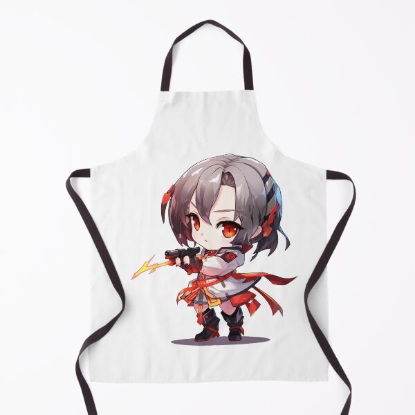 Item preview, Honkai Star Rail Chibi Jing Yuan Red designed and sold by Ayzenstickers.