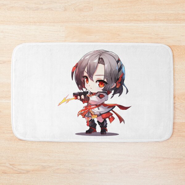 Item preview, Honkai Star Rail Chibi Jing Yuan Red designed and sold by Ayzenstickers.