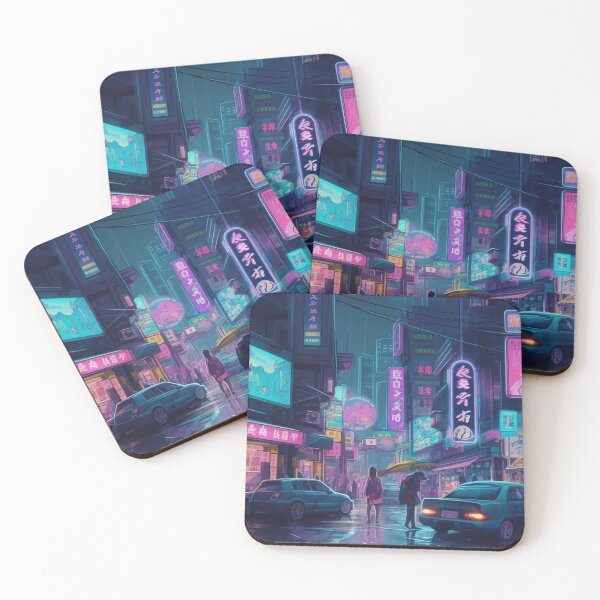 Item preview, Vibrant Tokyo Nights designed and sold by OdysseyArtworks.