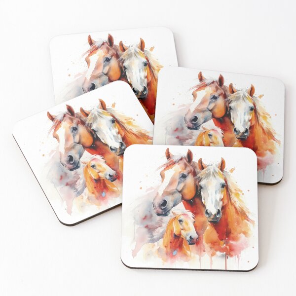 Item preview, A wild horses family designed and sold by libanmax.