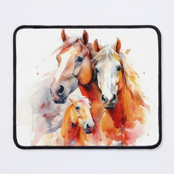 Item preview, A wild horses family designed and sold by libanmax.