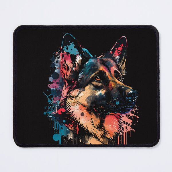 Item preview, German Shepherd, Intelligent and Trainable Dogs designed and sold by MVDigitalArt.