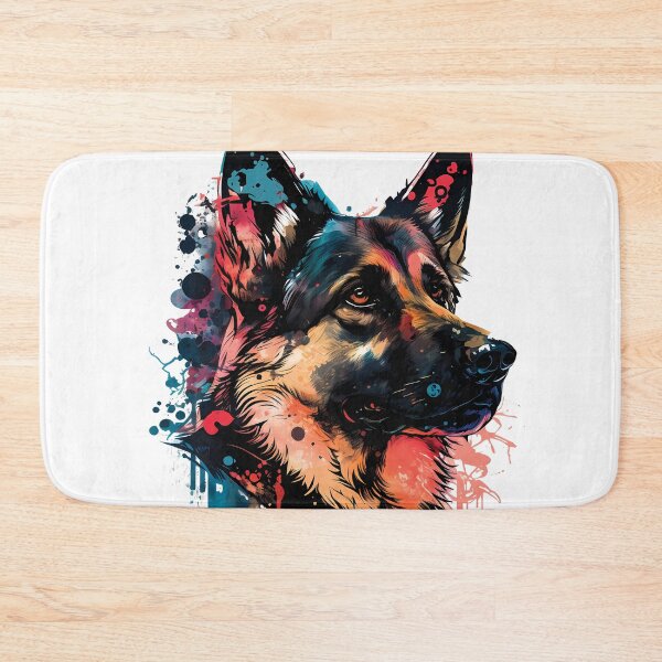 Item preview, German Shepherd, Intelligent and Trainable Dogs designed and sold by MVDigitalArt.