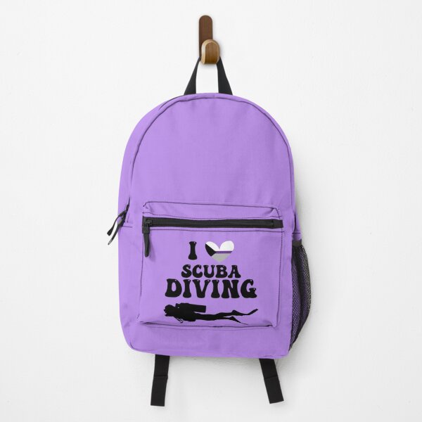 Item preview, I Heart Scuba: Demisexual Pride (Black) designed and sold by Zia Frazier.