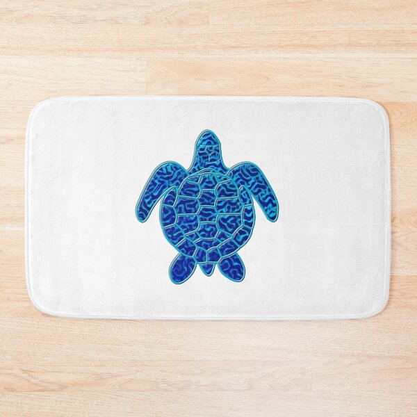 Item preview, Turtle in Blue Brain Coral designed and sold by SouthbyKeyWest.