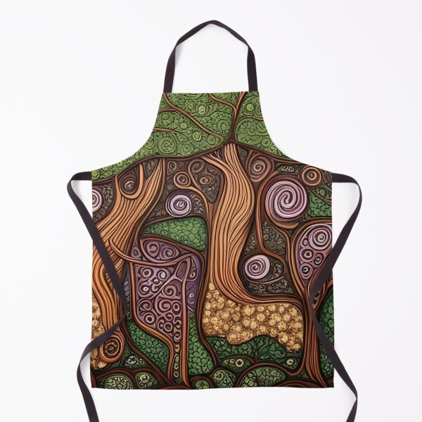 Item preview, Folk Forest Swirls designed and sold by EpicFoxArt.