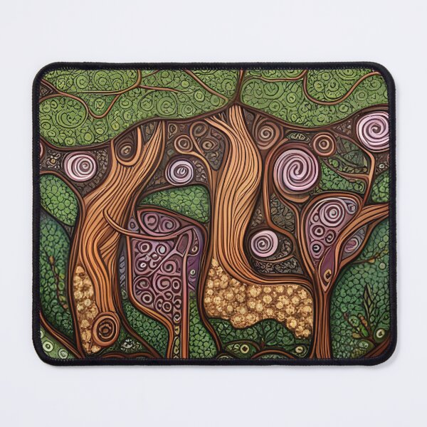 Item preview, Folk Forest Swirls designed and sold by EpicFoxArt.