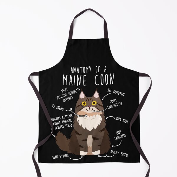 Item preview, Maine Coon Cat Anatomy designed and sold by Clara Hollins.