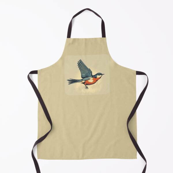 Item preview, A Beautiful North American Bird - The Robin in flight designed and sold by RobertConklin.