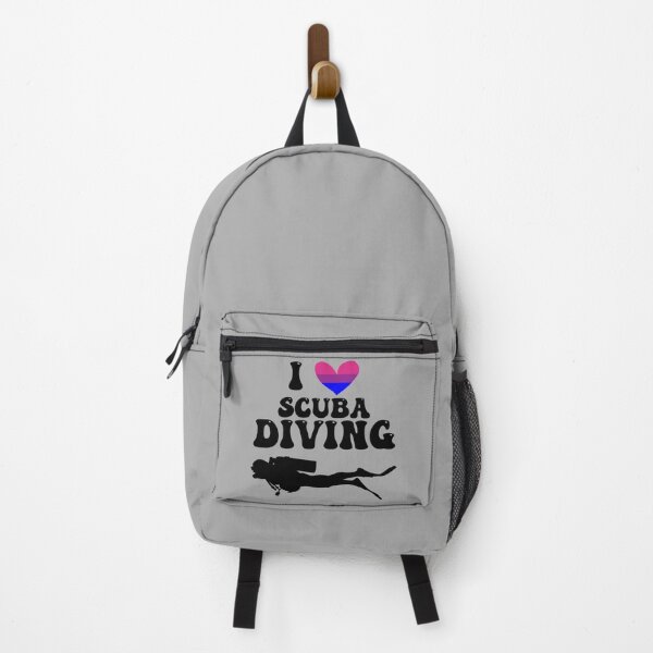 Item preview, I Heart Scuba: Bisexual Pride (Black) designed and sold by Zia Frazier.