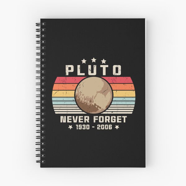 Item preview, Pluto, Never Forget funny space gift designed and sold by BRtisticDesigns.