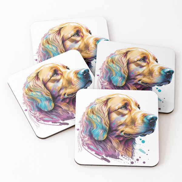 Item preview, Golden Retriever, Tolerant and Wonderful Dogs designed and sold by MVDigitalArt.